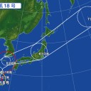 【台風】18号（#Chaba）【大きさは九州ぐらい】（最大瞬間風速：80m/s）…