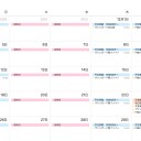 12月の大会予定表