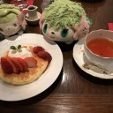 春になったので店が混んでいたお茶会とシェイミ