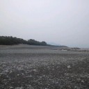 ３月２０日も三保の浜から富士山は見えませんでした