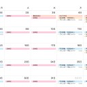 5月の大会予定表