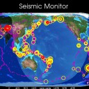 【Ｍ５．９】【Ｍ５．９】…。　（地震面倒。りすが作業放棄。⇒…ってことは「危険！」）