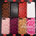 コーチ iphone7ケース coach iphone8ケース 手帳型 エレガント