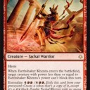 ビートに当確？《Earthshaker Khenra》