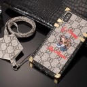 グッチGUCCIiPhoneXハードケース新作♪おしゃれなパロディルイヴィトンアイトランク風