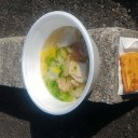 安芸・室戸パシフィックライド＿2017　第3エイド(室戸)到着