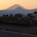 上大井にて