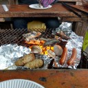 牡蠣焼き