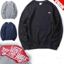 17年モデル入荷 シュプリーム バンズ VANS/SUPREME コピー品 スウェット クルーネック コットン メンズ プルオーバーパーカー 裏ボア付ブラック レッド ネイビー