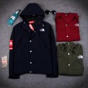 2017秋冬 一番人気 シュプリーム ジャケット バーガン Supreme x The North Face Mountain Shell Jacket カッコいい コート ブラック レッド グリーン