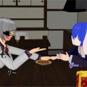 【東方ＭＭＤ】まれ神サグメさん4　シーン1のモーションほぼ完成！