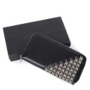 大好評の高級感あるCHROME HEARTS クロムハーツ メンズブラックウォレット 長財布_品質保証
