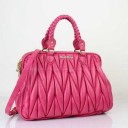2017新作 MIUMIU ミュウミュウ バッグ レディースハンドバッグミュウ メガ MIU MEGA ピンク 赤字超特価お買い得 オシャレ