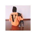 オフホワイト 犬服 シュプリーム 犬とペアルックの服 犬と飼い主がおそろい