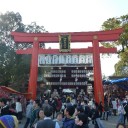 椿祭りは混んでいた