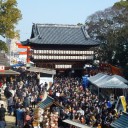 椿祭りは混んでいた