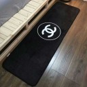 シャネル玄関マット CHANEL ラグカーペット リビング キッチンなどに適応の万能マット！