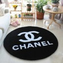 シャネル玄関マット CHANEL ラグカーペット リビング キッチンなどに適応の万能マット！