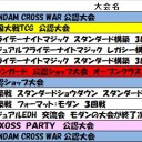 今週の大会情報　3月12日～19日