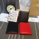 2017 ルブタン Paros Billfold Wallet With Coin Pocket レザー二つ折り財布