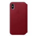 iPhone Xレザーフォリオ - (PRODUCT)RED