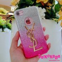 カワイイ風たっぷり！YSL iPhoneXケース エレガント風 iphone8plusケース キラキラ