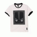 春夏超激得新品通気性FENDI フェンディ t シャツ コピー ロゴ プリント クルーネック 綿 半袖 2色可選 男女兼用
