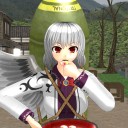 【東方ＭＭＤ】まれ神サグメさん5　スシを食べるモーションを2時間くらい作ってた
