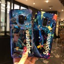 シュプリーム Galaxy S9/S9plus ケース おしゃれなストリート風