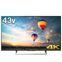 BRAVIA KJ-43X8000E (B) [43インチ ブラック]
