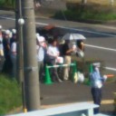 皇太子様が・・・来た～！