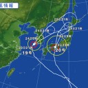 台風20号はほとんど回転してない。　（３：００）