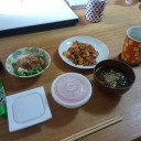 月初め♪　娘の始業式♪