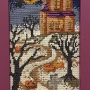 ハロウィン用刺繍  ３つ目に入りました