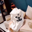 シャネルオーバー レディースsupreme mickey パーカー 男女兼用