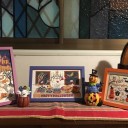 ハロウィンの刺繍出来上がり