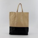 2011-2012最新作[CELINE]セリーヌ バッグ ラムスキン コンビカラー 縦型トートバッグ 80020-3