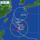 台風２４号が通過後にも【 次の台風 】が…。／【 磁気嵐が１時間だけ 】発生したようだ。／【高エネルギー宇宙線の大量通過が、氷河期を起こす可能性】　（未JUMP）