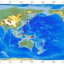 【 磁気嵐が始まった。】／要注意だ。／【 Ｍ７級・二発分 】／北米西海岸、静かすぎだと思う。　（中OTL）