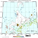 【 Ｍ ６  ．１ 】（オホーツク海 深さ約500km）／【ＮＨＫ札幌】（やらかした）／点灯式は11/3（土）の17時～／（ 札幌 ０．０ ３８ μ ）（＋ ４ ℃）。　（作業中５：５５！～未ＯＴＬ）