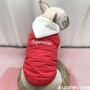 カコイイ iphone xs/xrケース 個性 supreme 犬服  防寒ベスト 冬