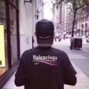 子供っぽい！BALENCIAGA バレンシアガ コピー 激安 バックプリント Tシャツ 半袖 486032TWK281000 男女兼用 通販