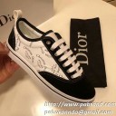 大人気再入荷セール 2018年秋冬新作 2色可選 DIOR ディオール ハイトップシューズ