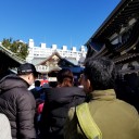 湯島天神にて