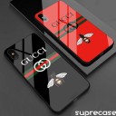 グッチ iphone xsケース 強化ガラス ペア iphone xr/xs maxケース supreme