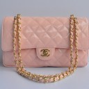 CHANEL (シャネル)1112-47 エナメル系列ピンク×金具ゴールド