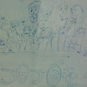 ジョジョ５部落書き