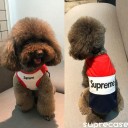 シュプリーム 半袖 Tシャツ 男女兼用 可愛い Supreme 犬用ｔシャツ ペット服