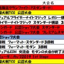 今週の大会情報　4月8日～18日