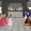 【東方MMD】まれ神サグメさん8　まだ、基本の立ち位置のみ